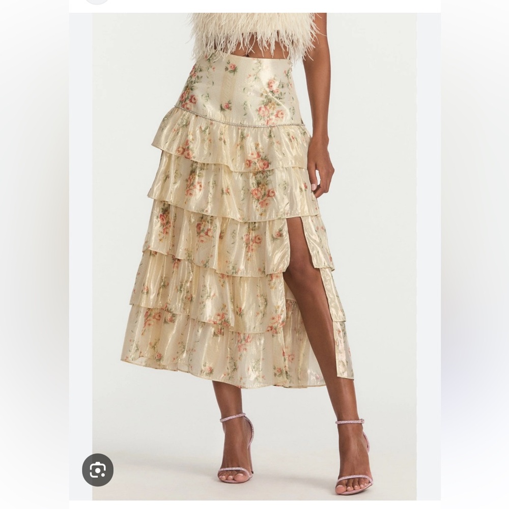 NWT LOVESHACKFANCY TANDY SKIRT